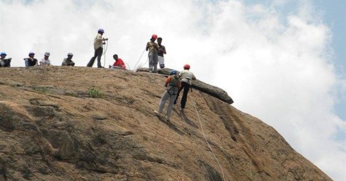 Rock Climbing in Manali (India)